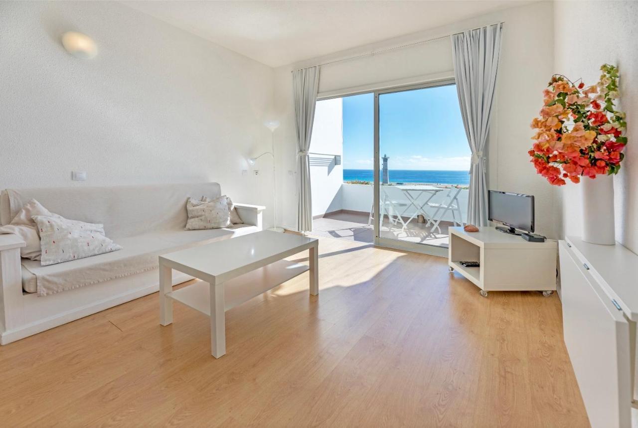 500 M Spiaggia, Vista Oceano, Ultimo Piano, Wi-Fi, Aria Condizionata Morro Jable Exterior foto